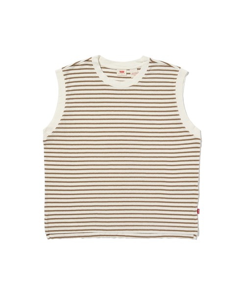 Levi's(リーバイス)の「Levi's/リーバイス BOXY ノースリーブ(タンクトップ・レディース・ブラウン・XS/S/M)」の4枚目の写真