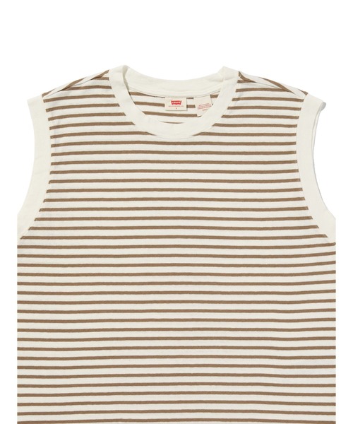Levi's(リーバイス)の「Levi's/リーバイス BOXY ノースリーブ(タンクトップ・レディース・ブラウン・XS/S/M)」の6枚目の写真