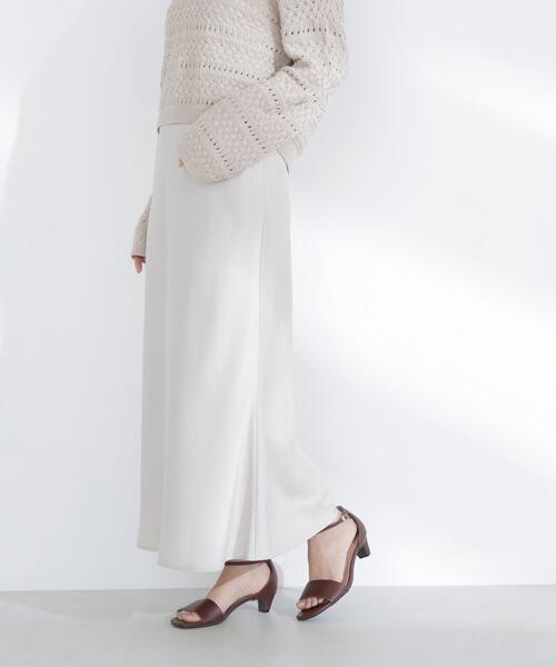 ◇バイアスサテンナロースカート（スカート）｜NATURAL BEAUTY BASIC