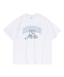 ロアシンボルロゴ半袖Tシャツ(ホワイト)