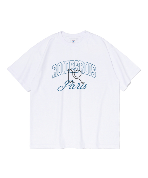 ROIDESROIS(ロワデロワ)の「ロアシンボルロゴ半袖Tシャツ(ホワイト)(Tシャツ/カットソー・レディース・その他・S/M/L/2XL/XL)」の1枚目の写真