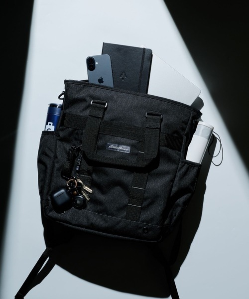 Eddie Bauer（エディーバウアー）の「コーデュラ 3WAYバッグ（バックパック/リュック・メンズ・ブラック/カーキオリーブ・F）」の19枚目の写真