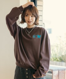 Remember.（リメンバー）の「バタフライワッペンルーズスウェット / Butterfly Emblem Loose Sweat（スウェット）」