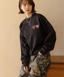 Remember.（リメンバー）の「バタフライワッペンルーズスウェット / Butterfly Emblem Loose Sweat（スウェット）」