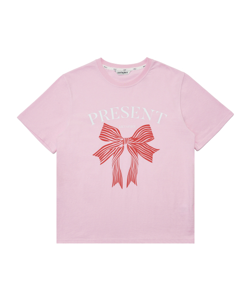 METAPHER(メタファ)の「METギフトプリント半袖Tシャツピンク(Tシャツ/カットソー・レディース・その他・FREE)」の2枚目の写真