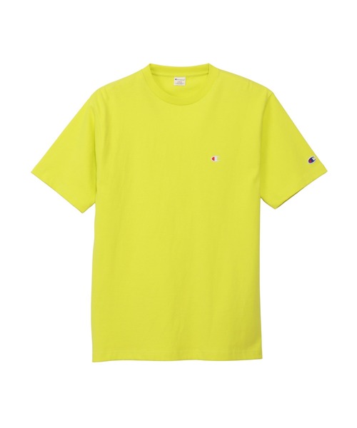 Champion(チャンピオン)の「【Champion/チャンピオン】メンズ メンズカジュアル ショートスリーブTシャツ(Tシャツ/カットソー・メンズ・ライトイエロー/ライトピンク/ライトオレンジ系・MEDIUM/X-LARGE/LARGE)」の2枚目の写真
