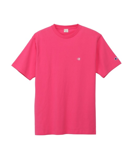 Champion(チャンピオン)の「【Champion/チャンピオン】メンズ メンズカジュアル ショートスリーブTシャツ(Tシャツ/カットソー・メンズ・ライトイエロー/ライトピンク/ライトオレンジ系・MEDIUM/X-LARGE/LARGE)」の3枚目の写真