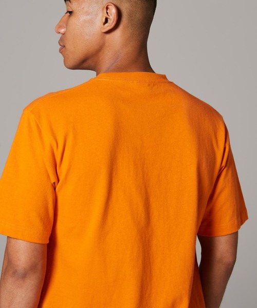 Champion(チャンピオン)の「【Champion/チャンピオン】メンズ メンズカジュアル ショートスリーブTシャツ(Tシャツ/カットソー・メンズ・ライトイエロー/ライトピンク/ライトオレンジ系・MEDIUM/X-LARGE/LARGE)」の7枚目の写真