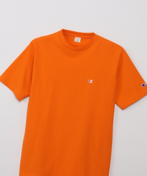 Champion(チャンピオン)の「【Champion/チャンピオン】メンズ メンズカジュアル ショートスリーブTシャツ(Tシャツ/カットソー・メンズ・ライトイエロー/ライトピンク/ライトオレンジ系・MEDIUM/X-LARGE/LARGE)」の13枚目の写真