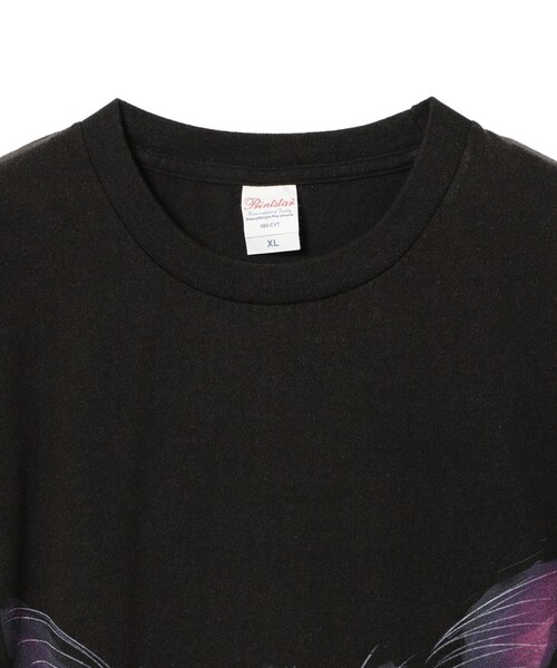 mmts（マミタス）の「BLACK CAT FACE  Tシャツ 旅行 レイヤード 洗濯可能 主役トップス ライブ（Tシャツ/カットソー・レディース・ブラック・S/M/L/XL）」の21枚目の写真