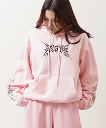 カットスウェード クロスエンボス パーカー / Cut suede cloth