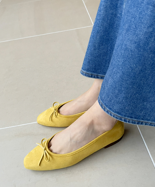 LE TALON（ルタロン）の「《追加》フレンチスクエアバレエ（バレエシューズ・レディース・アイボリー/ブラウン系その他/イエロー/ブラック系その他・22.5cm/22cm/21.5/25cm/24.5cm/24cm/23.5cm/23cm/26cm）」の12枚目の写真