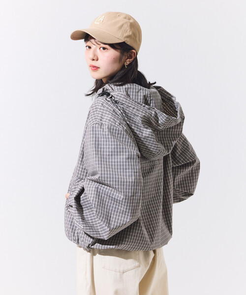 FREAK'S STORE（フリークスストア）の「Foxfire × FREAK'S STORE/フォックスファイヤー 別注 Zip Hoody/ フード付き ジップパーカー（ブルゾン・レディース・グレー/グリーン/ベージュ・ﾌﾘ-）」の13枚目の写真