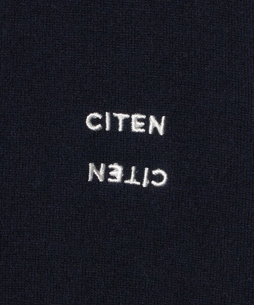 CITEN（シテン）の「＜CITEN＞コットンカシミヤニットプルオーバー（ニット/セーター・メンズ・ネイビー/ダークグレー/ライトピンク・M/L）」の4枚目の写真