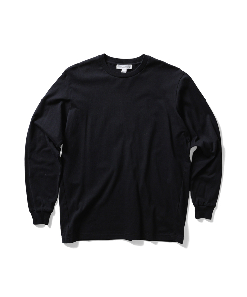 THOMASMORE(トーマスモア)の「ロングスリーブT - ブラック(Tシャツ/カットソー・レディース・その他・XS/SMALL/M/L/XL)」の1枚目の写真