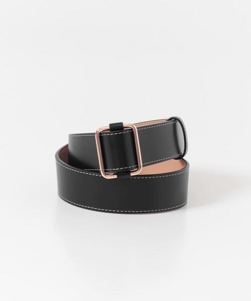 URBAN RESEARCH DOORS（アーバンリサーチドアーズ）の「ステッチベルト（ベルト・レディース・ブラック/ブラウン・ONE）」の2枚目の写真