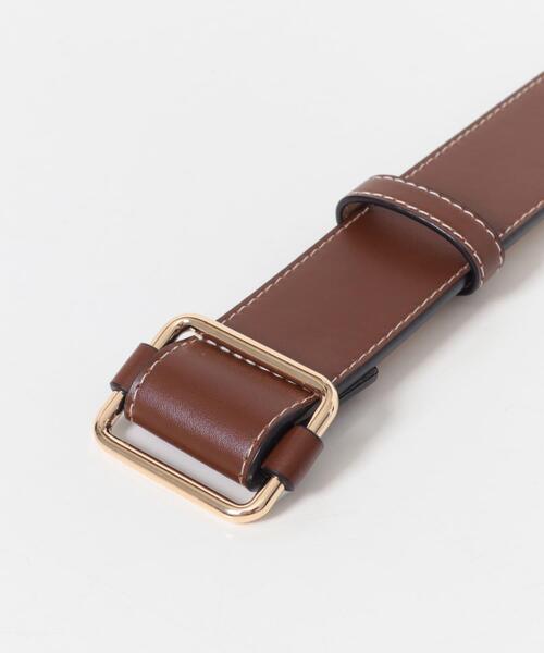 URBAN RESEARCH DOORS（アーバンリサーチドアーズ）の「ステッチベルト（ベルト・レディース・ブラック/ブラウン・ONE）」の10枚目の写真