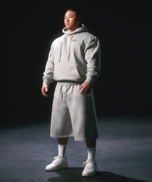 BORN TO WIN（ボーントゥウィン）の「SQUID GAME CHARACTER HOODIE [MELANGE GREY]（パーカー・メンズ・その他・1/2）」の4枚目の写真