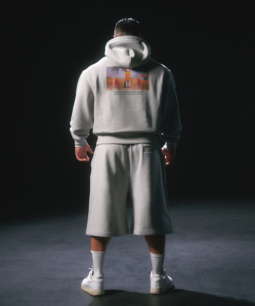 BORN TO WIN（ボーントゥウィン）の「SQUID GAME CHARACTER HOODIE [MELANGE GREY]（パーカー・メンズ・その他・1/2）」の5枚目の写真