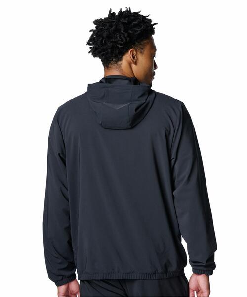 UNDER ARMOUR（アンダーアーマー）の「UAウーブン フルジップ フーディド ジャケット（ベースボール/メンズ）（その他アウター・メンズ・ブラック・S/L/XL/2XL/M/3XL）」の2枚目の写真