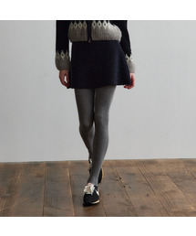 Poki Boucle Knit Skirt (Navy)