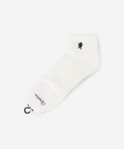 GYMPHLEX（ジムフレックス）の「Gymphlex | ショート クルーソックス WOMEN（ソックス/靴下・レディース・ブラック/アイボリー/ブラウン系その他2/ベージュ・WOMENS）」の4枚目の写真