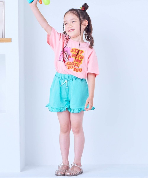 Life Support Products（ライフサポートプロダクツ）の「フリルカットショートパンツ（その他パンツ・キッズ・オレンジ/ブルー/ピンク/チャコール/ライトグリーン/モカ・110/80/90/120/95/100/130/140/150）」の21枚目の写真