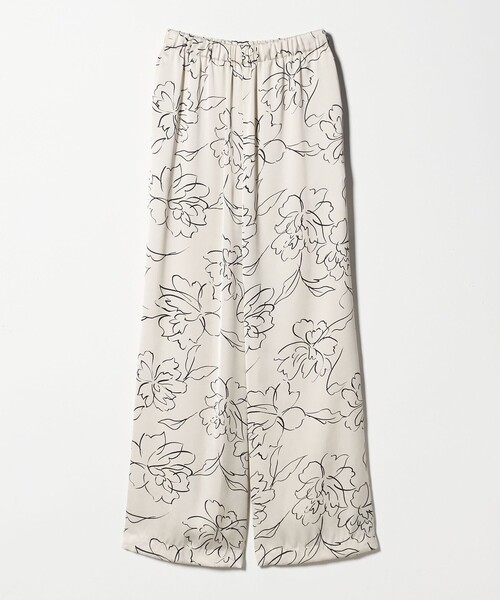 UNITED ARROWS(ユナイテッドアローズ)の「アブストラクトフラワー パンツ ‐ウォッシャブル‐(その他パンツ・レディース・オフホワイト/ダークブラウン・38/36)」の16枚目の写真