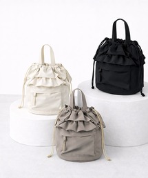 cloenc（クロエンス）の「フリルバケツショルダーバッグ（ショルダーバッグ）」