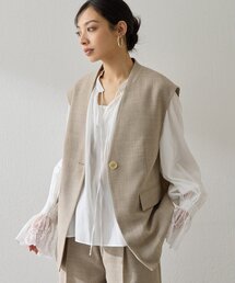 Whim Gazette | リネンライクジレ(ベスト)