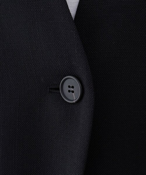 Whim Gazette（ウィムガゼット）の「リネンライクジレ（ベスト・レディース・ブラック/ベージュ・FREE）」の3枚目の写真