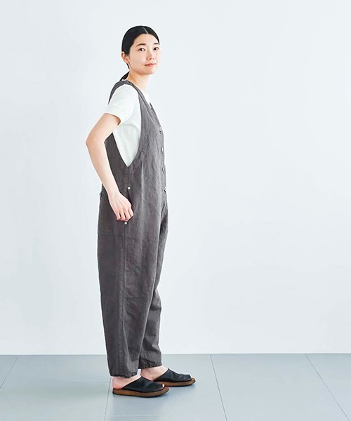 HAU salopette pants drole2 CLASKA アイボリー 【公式通販】