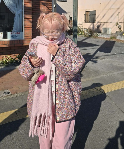 Alley Tokyo（アリートーキョー）の「ハートダメージニットのnew（ニット/セーター・レディース・ライム/ピンク/オフホワイト・FREE）」の15枚目の写真