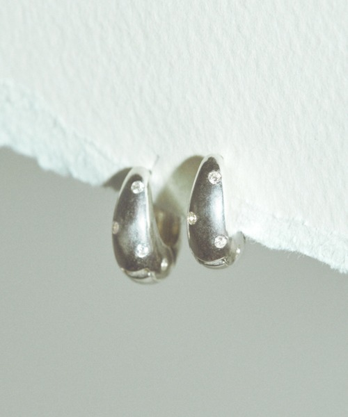 TEN.(テン)の「【新作】SILVER925 ポルカピアス (CZ)(ピアス(両耳用)・レディース・シルバー・FREE)」の1枚目の写真