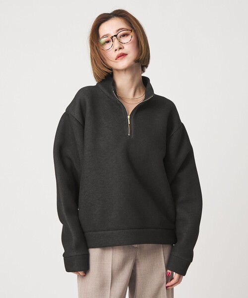 conte＞ ハーフジップ プルオーバー（スウェット）｜conte（コンテ）の