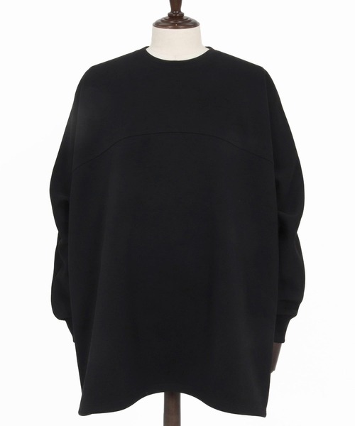 Magine(マージン)の「mlt5593- Switching Panel Drawstring Hem Relax Fit Long Sleeve T-Shirt スイッチングパネルロングスリーブTシャツ(MGN-261-011)(Tシャツ/カットソー・メンズ・カーキ/ブラック/オフホワイト・48/46/44)」の19枚目の写真