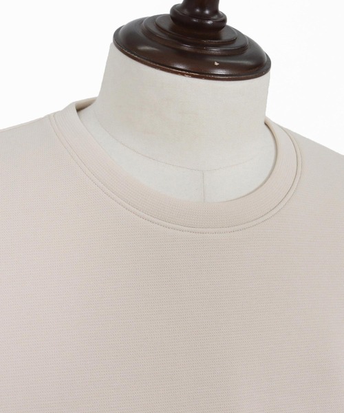 Magine(マージン)の「mlt5593- Switching Panel Drawstring Hem Relax Fit Long Sleeve T-Shirt スイッチングパネルロングスリーブTシャツ(MGN-261-011)(Tシャツ/カットソー・メンズ・カーキ/ブラック/オフホワイト・48/46/44)」の22枚目の写真