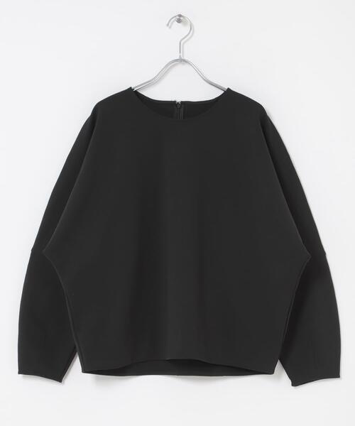 ITEMS URBANRESEARCH(アイテムズ アーバンリサーチ)の「ドルマンスリーブポンチプルオーバー(Tシャツ/カットソー・レディース・ホワイト系その他/ブラック/ブラウン系その他・FREE)」の9枚目の写真