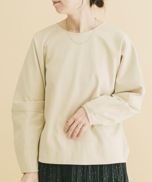 ITEMS URBANRESEARCH(アイテムズ アーバンリサーチ)の「ドルマンスリーブポンチプルオーバー(Tシャツ/カットソー・レディース・ホワイト系その他/ブラック/ブラウン系その他・FREE)」の20枚目の写真
