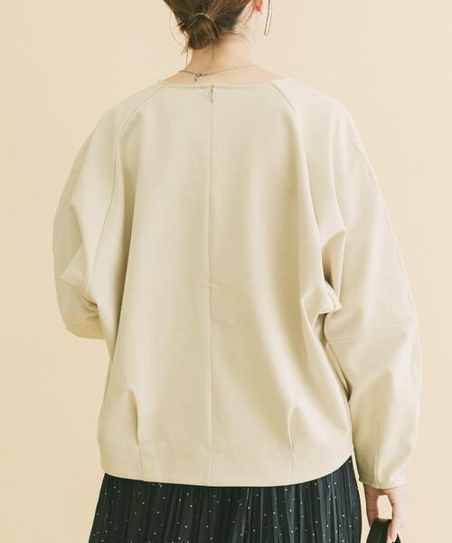 ITEMS URBANRESEARCH(アイテムズ アーバンリサーチ)の「ドルマンスリーブポンチプルオーバー(Tシャツ/カットソー・レディース・ホワイト系その他/ブラック/ブラウン系その他・FREE)」の22枚目の写真