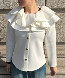 JENNE（ジェンヌ）の「フリルブルゾン（ブルゾン）」