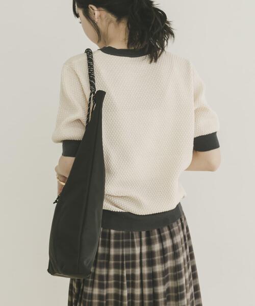 ITEMS URBANRESEARCH（アイテムズ アーバンリサーチ）の「ポコポコニットプルオーバー（ニット/セーター・レディース・ブラウン系その他/アイボリー/ベージュ系その他・FREE）」の14枚目の写真