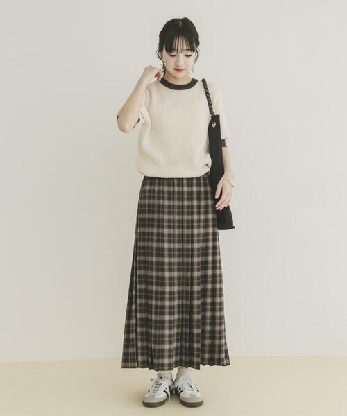 ITEMS URBANRESEARCH（アイテムズ アーバンリサーチ）の「ポコポコニットプルオーバー（ニット/セーター・レディース・ブラウン系その他/アイボリー/ベージュ系その他・FREE）」の15枚目の写真