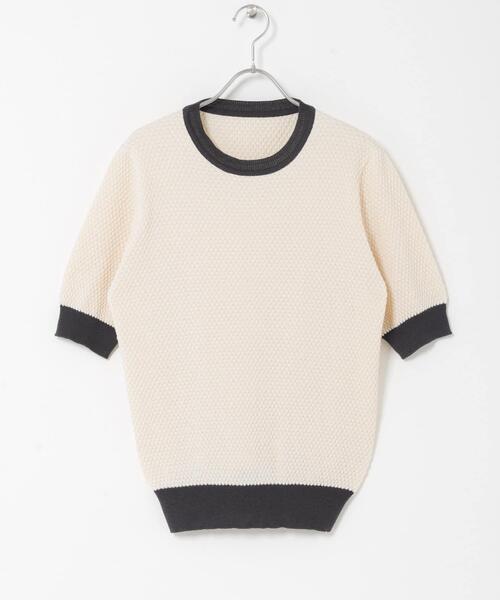 ITEMS URBANRESEARCH（アイテムズ アーバンリサーチ）の「ポコポコニットプルオーバー（ニット/セーター・レディース・ブラウン系その他/アイボリー/ベージュ系その他・FREE）」の17枚目の写真