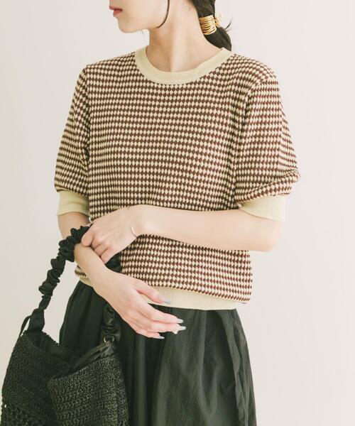 ITEMS URBANRESEARCH(アイテムズ アーバンリサーチ)の「ポコポコニットプルオーバー(ニット/セーター・レディース・ブラウン系その他/アイボリー/ベージュ系その他・FREE)」の22枚目の写真