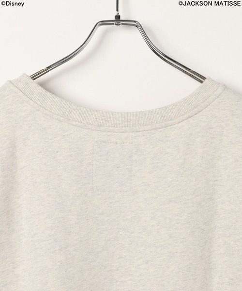 JACKSON MATISSE（ジャクソンマティス）の「【JACKSON MATISSE/BAYFLOW】「ミッキーマウス」グラフィックスウェット（スウェット・レディース・チャコール/オフホワイト/グレー・FREE）」の10枚目の写真