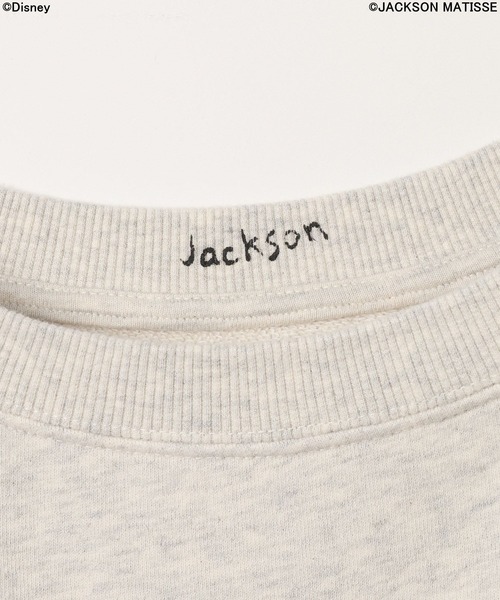 JACKSON MATISSE（ジャクソンマティス）の「【JACKSON MATISSE/BAYFLOW】「ミッキーマウス」グラフィックスウェット（スウェット・レディース・チャコール/オフホワイト/グレー・FREE）」の12枚目の写真