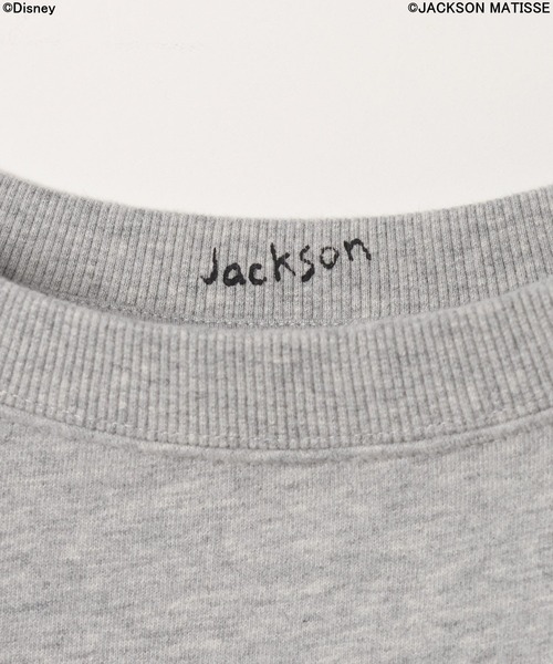 JACKSON MATISSE（ジャクソンマティス）の「【JACKSON MATISSE/BAYFLOW】「ミッキーマウス」グラフィックスウェット（スウェット・レディース・チャコール/オフホワイト/グレー・FREE）」の14枚目の写真