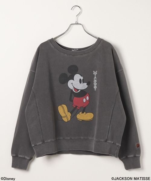 JACKSON MATISSE/BAYFLOW】「ミッキーマウス」グラフィックスウェット