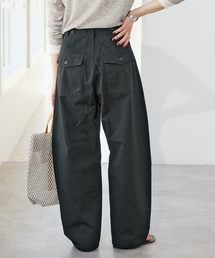 Spick & Span | コットンバレルレッグパンツ(その他パンツ)